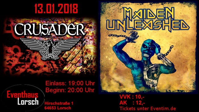 Crusader Maiden Unleashed 2018